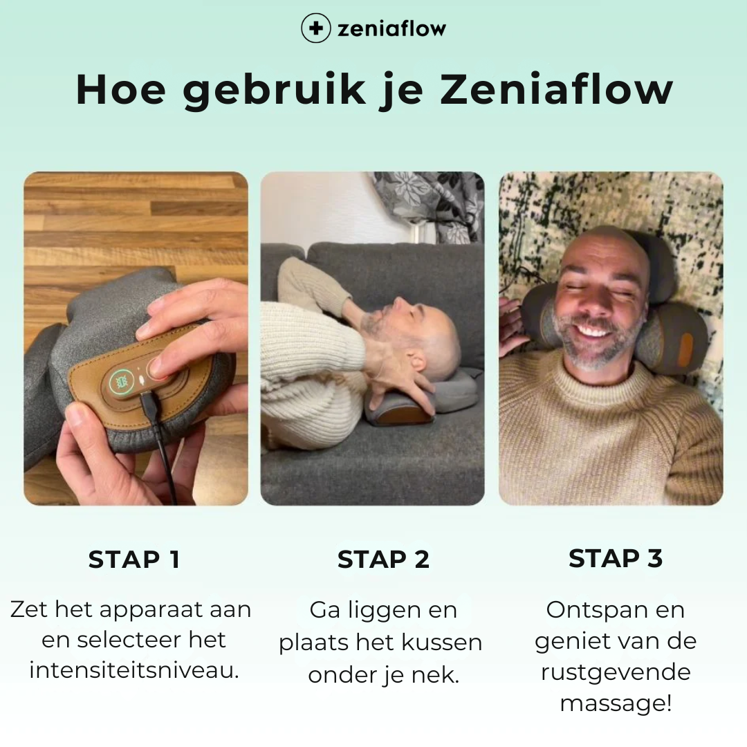 Zeniaflow | Een Ontspannen Nek in 15 Minuten